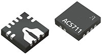 Imagen del CI ACS711KEX de sensor de corriente de 30 A de Allegro MicroSystems