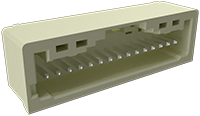 Image of Amphenol ICC's Minitek® Multipitch 1.25mm Wire-to-Board Connector System