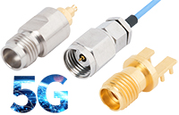 Image of Amphenol SV Microwave Millimeter Wave Connectors, Cable Assemblies, and Adapters