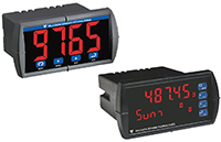 Image of Amphenol Wilcoxon's PCD100 and PCD200 Series Process Display Panel Meters
