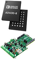 Image of Analog Devices' AD4130-8 32 μA, Ultra Low Power, 24-Bit Sigma-Delta ADC