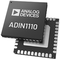 Image of Analog Devices' ADIN1110 Low-Power 10BASE-T1L Ethernet MAC-PHY