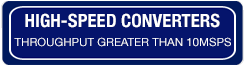 High Speed Converters Link High Speed Converters Button