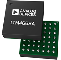 Image of Analog Devices' LTM4668 Quad DC/DC µModule Regulator