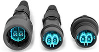 Image of Bulgin's Circular Fiber Connectors