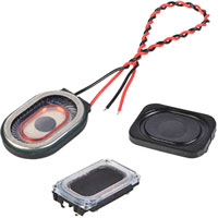Imagen de microaltavoces rectangulares serie CDS de Same Sky