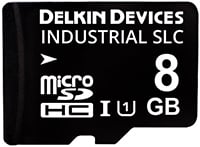 Image of Delkin Devices' Industrial SLC microSD/SD Cards