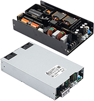 Imagen de la fuente de alimentación por convección MEU-600 de 600 W y la fuente de alimentación para usos médicos MEU-1K2 de 1200 W 1U de Delta Industrial Power
