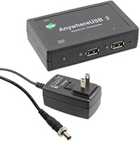 Image of Digi International's Anywhere USB® Famly of Network Attached USB Hubs