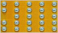 Imagen de los FET eGaN de las series EPC2033 y EPC2034 de 150 V y 200 V