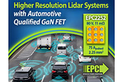 Image of EPC's EPC2252 Automotive Qualified 80 V GaN FET
