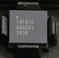 Image of Efinix's T4F81C2 Trion™ FPGA