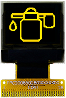 Image of Display Vision's Compact Low Power Rectangular Micro OLED Display