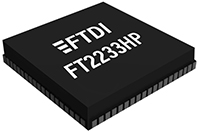 Image of FTDI's FT2233HPQ USB Bridge