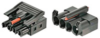 Image of HARTING’s Han® Board 3+PE PCB Power Connectors