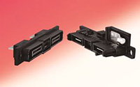 Imagen de conectores de la serie PS3F de Hirose