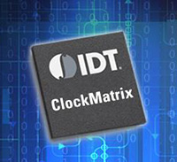Imagen de las soluciones de sincronización de ClockMatrix de Renesas