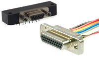 Image of ITT Cannon's Micro D-Subminiature Connectors