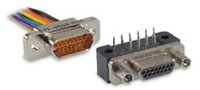 Image of ITT Interconnect Solutions' MDM Series High-Temp Micro-D Connectors