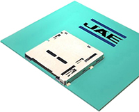 Image of JAE's SG50 Series UHS-I/UHS-II SD Card Connectors