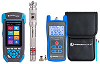 Imagen del equipo de prueba de fibra óptica de Jonard Tools