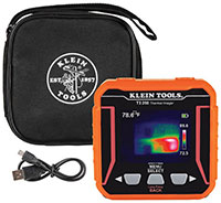 Imagen de la cámara termográfica recargable de Klein Tools