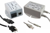 Imagen de las fuentes de alimentación inalámbricas con sistema Power-Over Ethernet de Laird