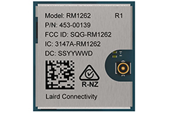 Image of Laird Connectivity's RM126x Series LoRaWAN Transceiver Modules