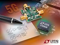 Imagen de mezclador equilibrado doble LTC5549 de Analog Devices
