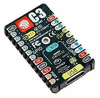 Image of M5Stack's M5STAMP-C3 ESP32 Miniature Module