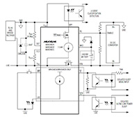 Imagen del MOSFET de alta potencia MAX5982A/B/C de Analog Devices