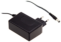 Imagen de los adaptadores de montaje en pared para aplicaciones médicas de las series GEM60I y GSM60E/U de MEAN WELL