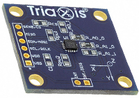 Imagen del sensor de campo magnético programable Triaxis® MLX90393 de Melexis