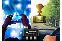 Image of Microchip's 24CW640 Family of EEPROMs