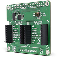 Imagen de MIKROE-2756 Pi 3 Click Shield™ de MikroElektronika