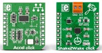 Image of Mikroelektronika MikroE 3-Axis MEMs Accelerometer Click Boards