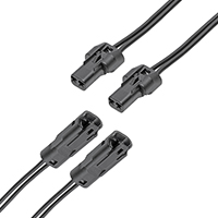 Imagen de arneses de cables listos para usar (OTS) Mizu-P25 de Molex