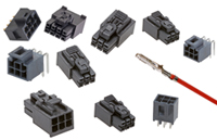 Imagen de los conectores de alimentación Nano-Fit™ de Molex