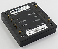 Imagen del convertidor de CC/CC de la serie IRH-W80 de Murata