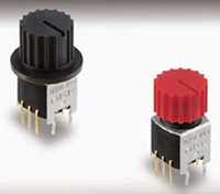 Image of NKK's NR01 Series Rotary Switches