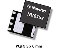 Imagen del CI de potencia NV6117 de Navitas