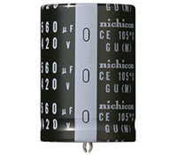 Capacitor electrolítico de aluminio de la serie LGU de Nichicon