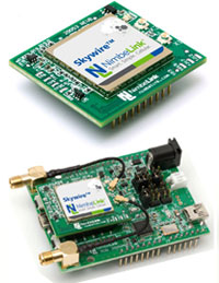 Imagen del módem integrado Skywire™ 4 G LTE CAT M1 de NimbeLink