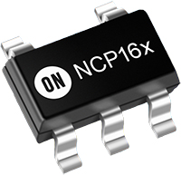 Imagen de los reguladores de caída baja (LDO) con rechazo de alimentación de potencia ultraalta (PSRR) NCV816X y NCP16x de onsemi
