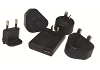 Imagen de adaptadores de pared de patas plegables de 5 V serie F de Phihong