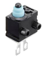 Image of Panasonic's ASQM1 and ASQMR1 Series Sealed Mini Snap Action Switches