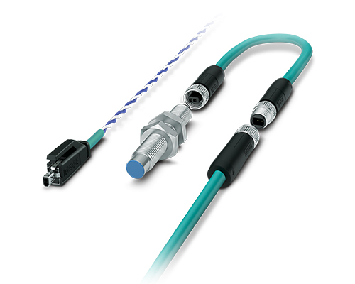 Single pair ethernet cable and connector