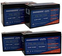 Image of Power Sonic's Small High-Rate LiFePO4 Lithium Batteries