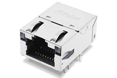 Image of Pulse Electronics' Industrial Ethernet ICM Modular Connectors - JXD1-1V Series