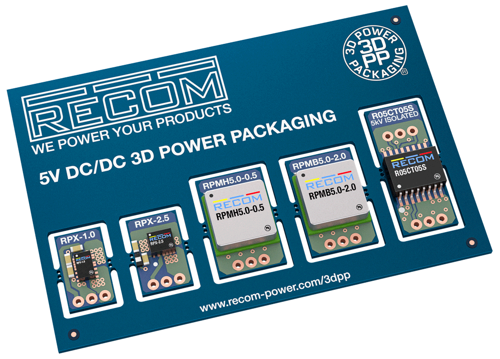 3D Power Packaging® para convertidores de CC/CC de baja potencia